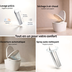 BATIHERO Marque Française – Abattant WC Japonais Chauffant à Ouverture Automatique