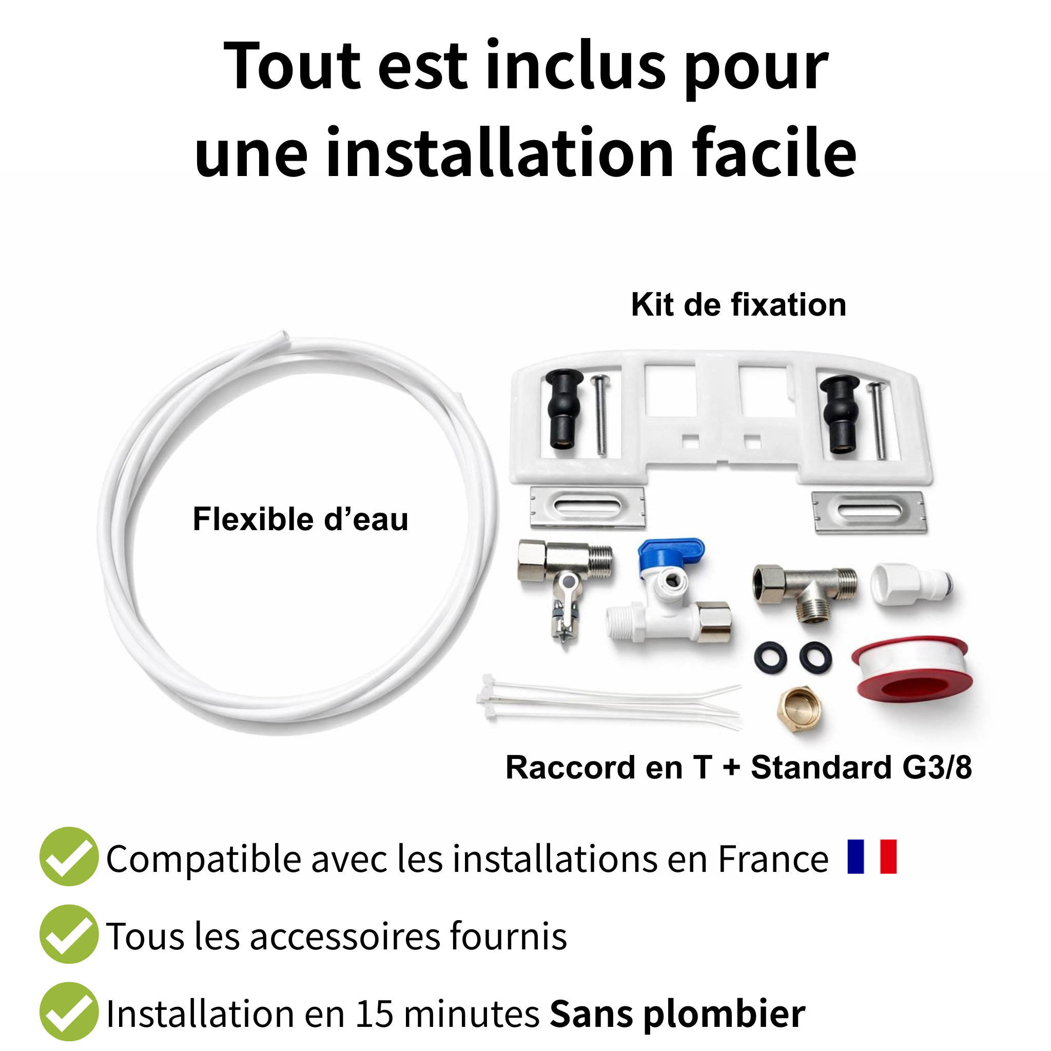 BATIHERO Marque Française – Abattant WC Japonais Chauffant à Ouverture Automatique
