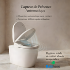 BATIHERO Marque Française – Abattant WC Japonais Chauffant à Ouverture Automatique